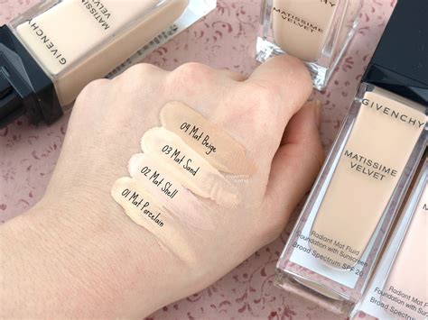 givenchy matissime velvet mat beige|Givenchy Matissime Velvet Foundation Review – Before & After.